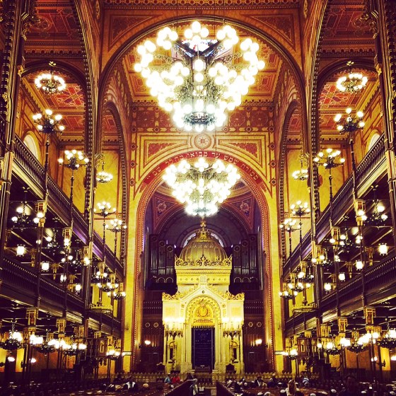 The Dohány Street Synagogue in Budapest