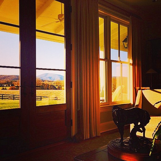 Stillness and Sunset in Virginia